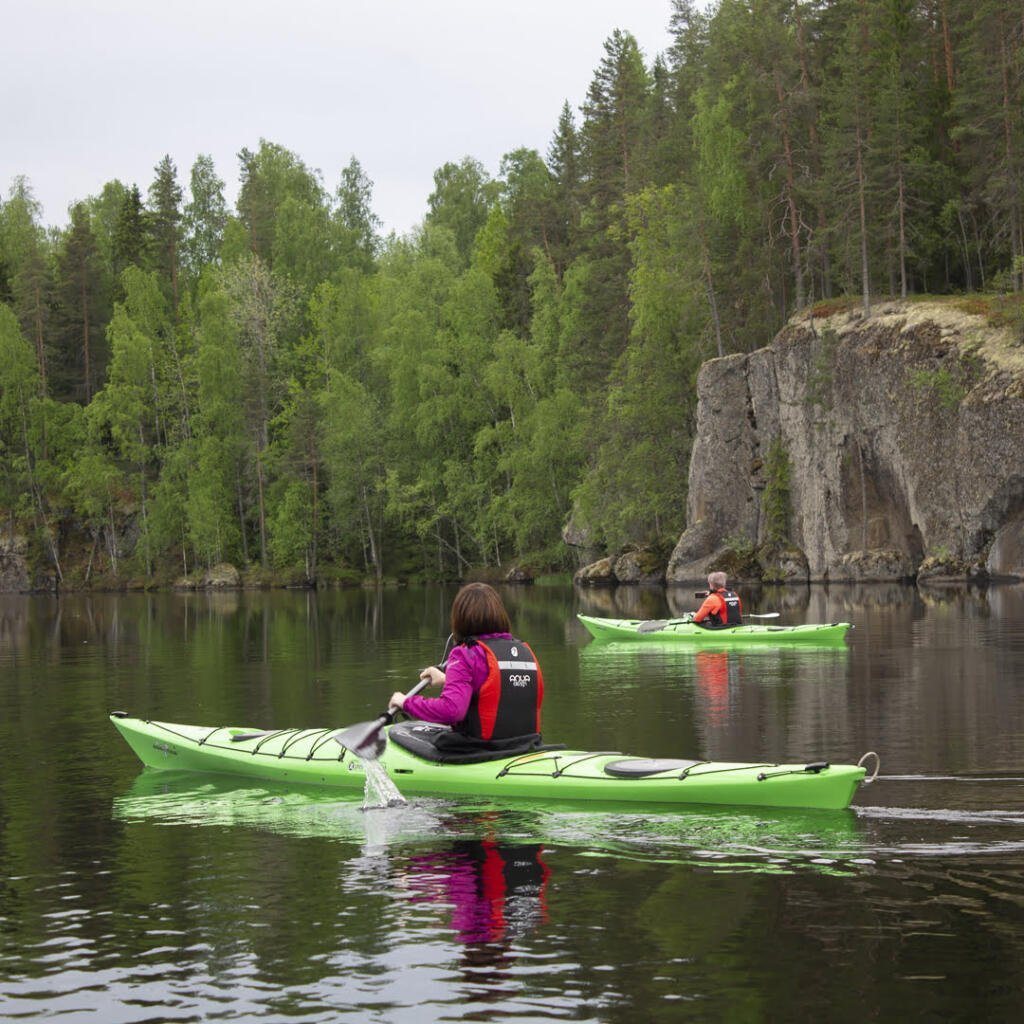 Melontaa Etelä-Konneveden kansallispuistossa