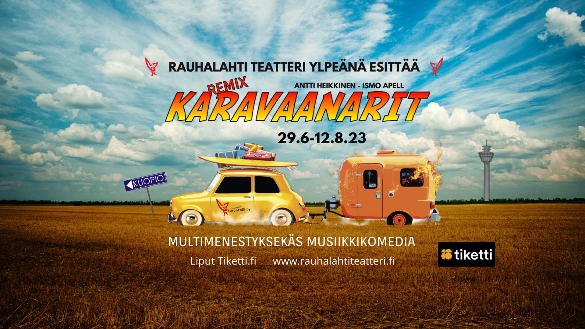 Karavaanarit, Rauhalahti Teatteri kesä 2023