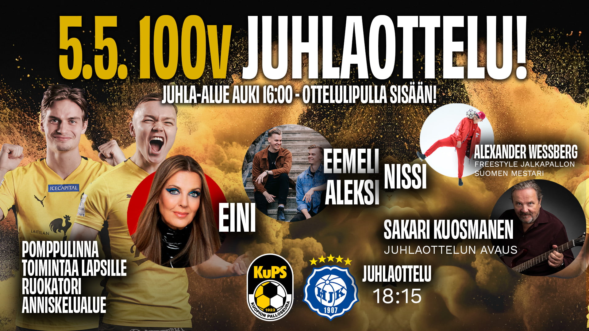 Kuopion Palloseura 100 vuotta