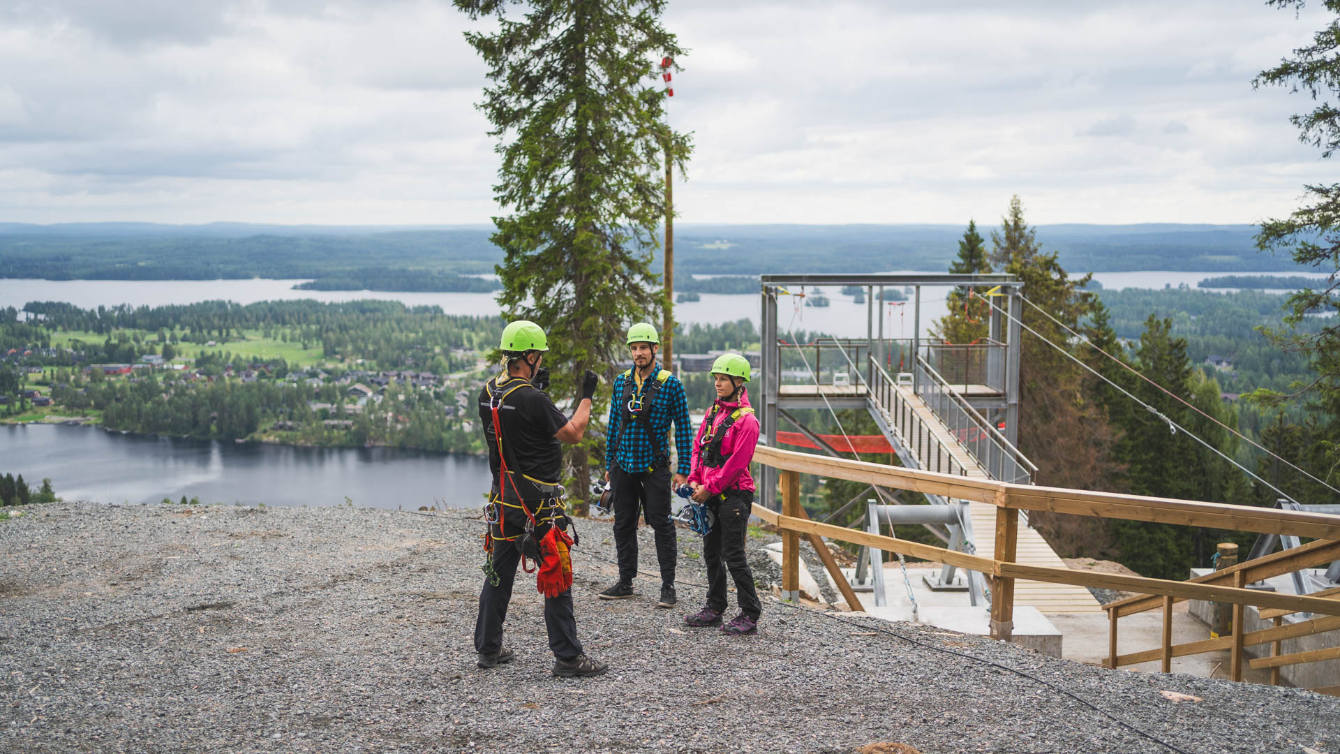 Tahko zipline