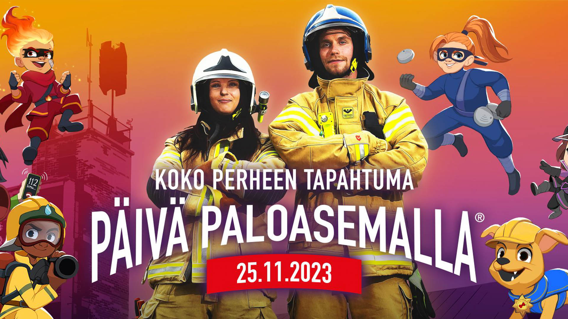 Päivä paloasemalla 2023